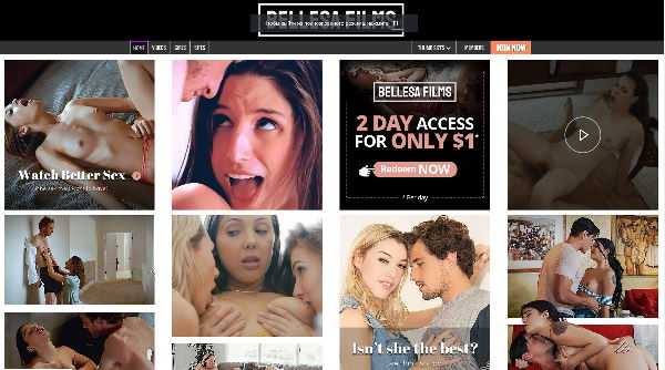 Bellesafilms.com discount starting at $1