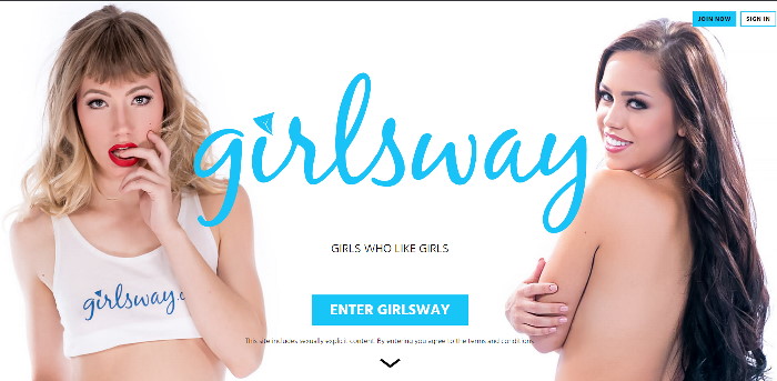 Girlsway - $7.75 per month (anual membership) - nw part of Adult Time