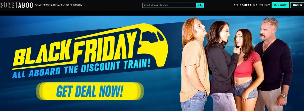 Pure Taboo discount — save up to 70% on premium taboo content